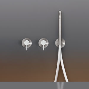 double-handle shower mixer tap