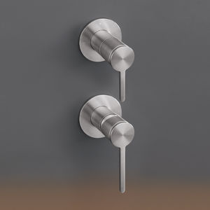 double-handle shower mixer tap