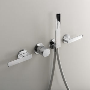 double-handle shower mixer tap