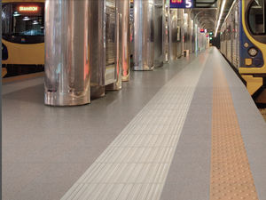 porcelain stoneware tactile tile