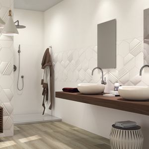 countertop washbasin / round / natural stone / contemporary