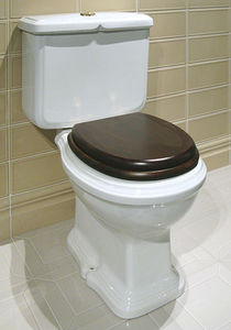 free-standing toilet