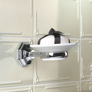 wall-mounted soap dish