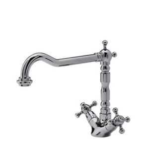 countertop double-handle mixer tap
