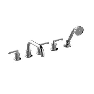 double-handle shower mixer tap