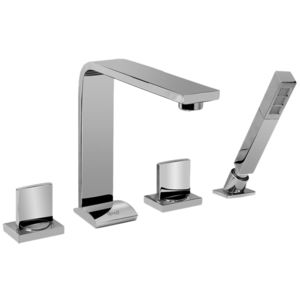 double-handle shower mixer tap