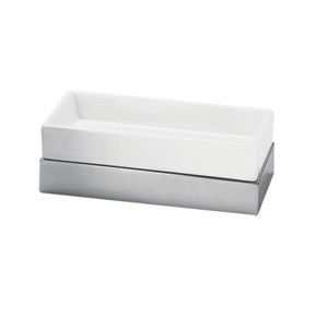 free-standing soap dish