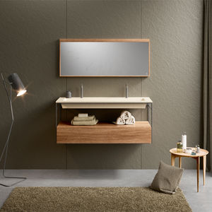 double washbasin cabinet