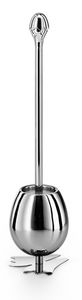 stainless steel toilet brush