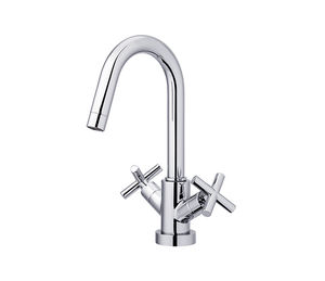 double-handle washbasin mixer tap