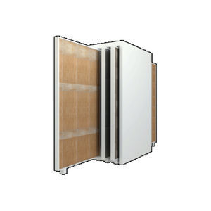 metal tile display rack