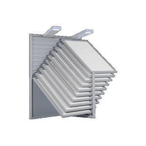 metal tile display rack