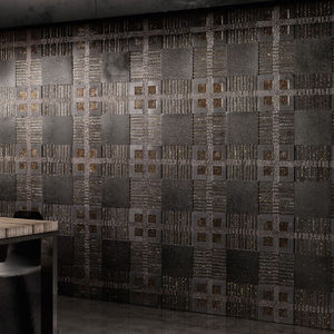 indoor mosaic tiles / wall / marble / square