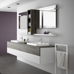 double washbasin cabinet