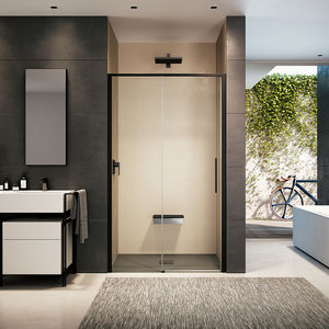 glass shower enclosure