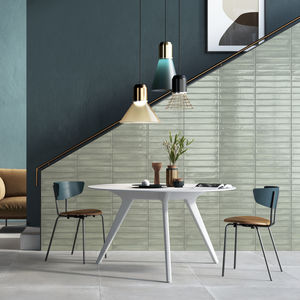 indoor tiles / wall / porcelain stoneware / rectangular