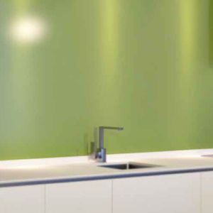 opaque glass panel