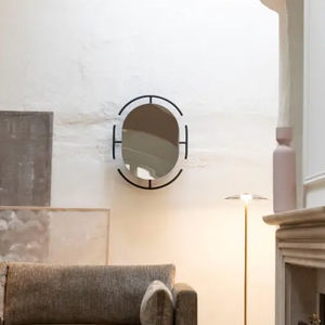 wall-mounted mirror
