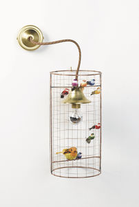 contemporary wall light / metal / LED / halogen