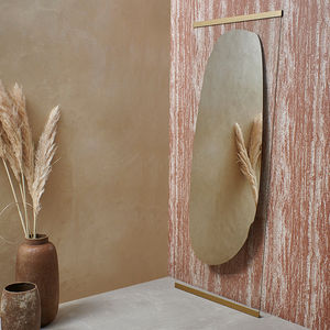wall-mounted mirror