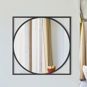 wall-mounted mirror