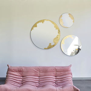 wall-mounted mirror