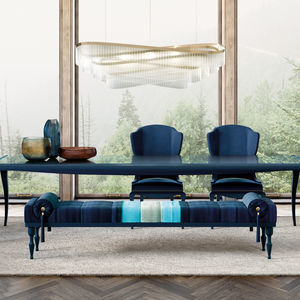 contemporary upholstered bench