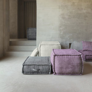 contemporary pouf