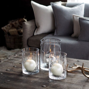 glass candle holder
