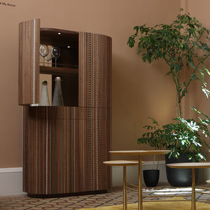 contemporary bar cabinet