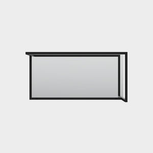wall-mounted mirror