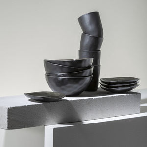 stoneware tableware