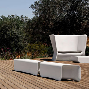 contemporary garden bench