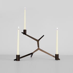 aluminum candle holder