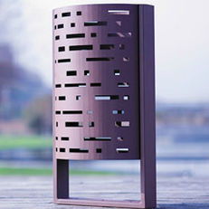 public trash can