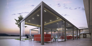self-supporting pergola