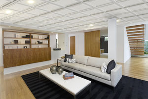 wooden suspended ceiling