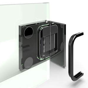 glass door hinge