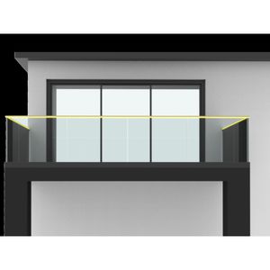 glass panel balcony