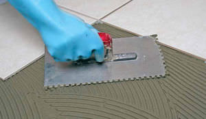 tile adhesive mortar / cement
