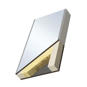 facade acoustic sandwich panel / for doors / for windows / HPL facing