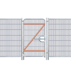 galvanized steel garden gate