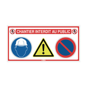 wall-mounted signage plate
