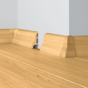 black baseboard