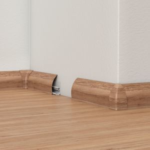 silver-colored baseboard 1