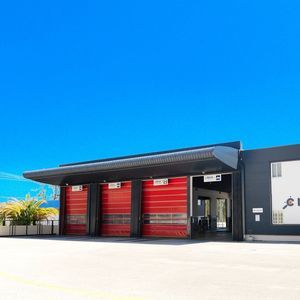 fold-up industrial doors
