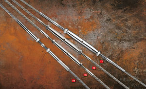stainless steel turnbuckle / for metal cable / for tensile structures