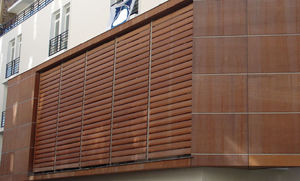 wooden solar shading