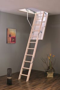 wood ladder