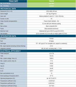 monocrystalline hybrid solar panel